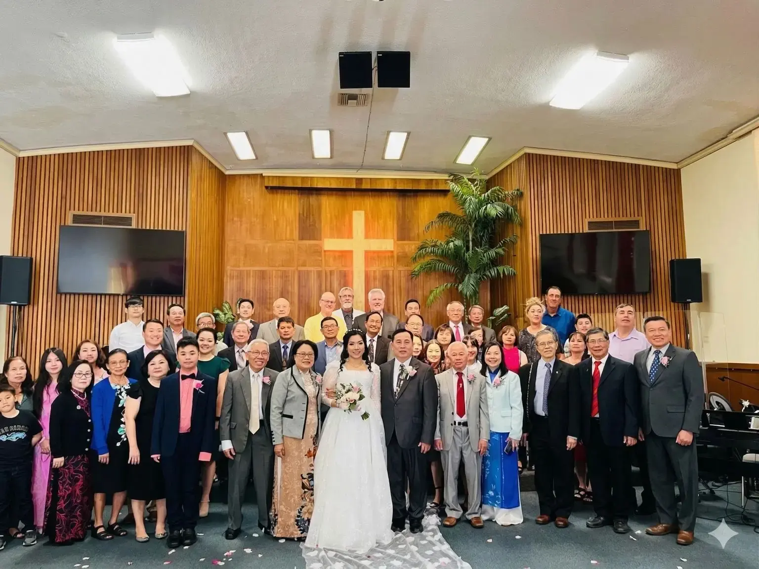 Buổi lễ tại Hội Thánh